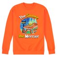 thumbnail image 1 of Pete The Cat - The Smore The Merrier - Men's Crew Neck Fleece Pullover, 1 of 7
