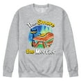 thumbnail image 1 of Pete The Cat - The Smore The Merrier - Men's Crew Neck Fleece Pullover, 1 of 6