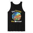 thumbnail image 1 of Pete The Cat - The Smore The Merrier - Men's Jersey Tank Top, 1 of 5