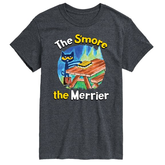 Pete The Cat - The Smore The Merrier - Men's Short Sleeve Graphic T-Shirt