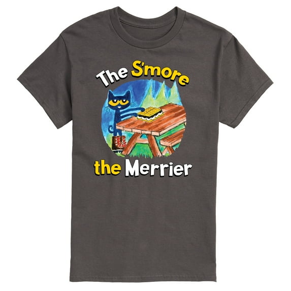 Pete The Cat - The Smore The Merrier - Men's Short Sleeve Graphic T-Shirt
