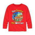 thumbnail image 1 of Pete The Cat - The Smore The Merrier - Toddler And Youth Long Sleeve Graphic T-Shirt, 1 of 6