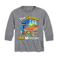 thumbnail image 1 of Pete The Cat - The Smore The Merrier - Toddler And Youth Long Sleeve Graphic T-Shirt, 1 of 6