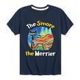 thumbnail image 1 of Pete The Cat - The Smore The Merrier - Toddler And Youth Short Sleeve Graphic T-Shirt, 1 of 6