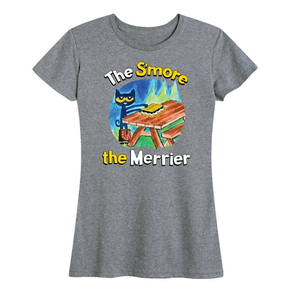 Pete The Cat - The Smore The Merrier - Women's Short Sleeve Graphic T-Shirt