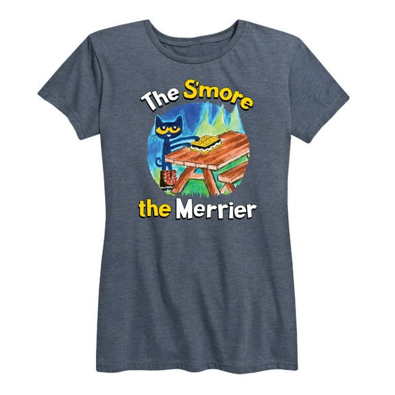 Pete The Cat - The Smore The Merrier - Women's Short Sleeve Graphic T-Shirt