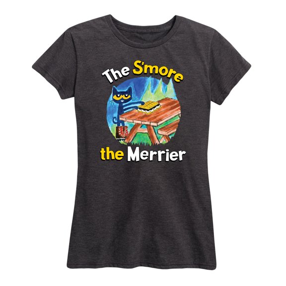 Pete The Cat - The Smore The Merrier - Women's Short Sleeve Graphic T-Shirt
