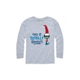 thumbnail image 1 of Pete The Cat - This Is Totally Groovy - Youth Long Sleeve T-Shirt, 1 of 5