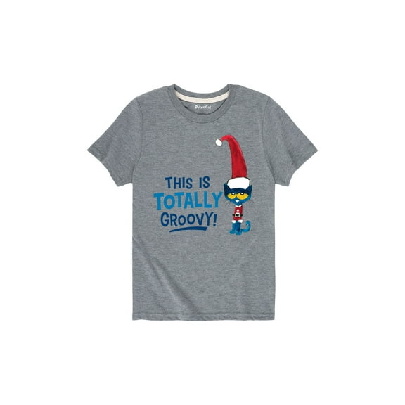 Pete The Cat - This Is Totally Groovy - Youth Short Sleeve Graphic T-Shirt
