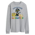 thumbnail image 1 of Pete The Cat - Top Secret Explore Your Imagination - Men's Long Sleeve T-Shirt, 1 of 6
