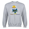 thumbnail image 1 of Pete The Cat - Turkey Plus Gravy Equals Groovy Adult - Adult Crew Fleece, 1 of 5