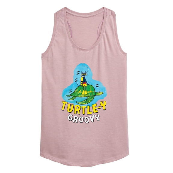 Pete The Cat - Turtle-y Groovy - Women's Racerback Tank Top