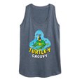 thumbnail image 1 of Pete The Cat - Turtle-y Groovy - Women's Racerback Tank Top, 1 of 6