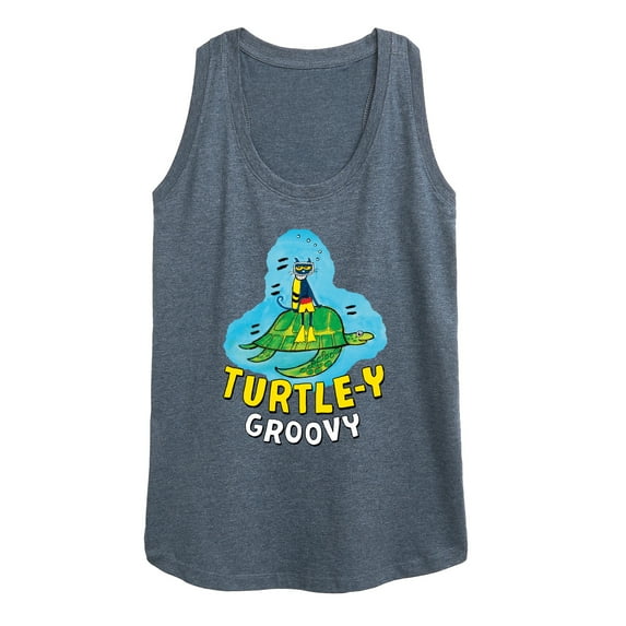 Pete The Cat - Turtle-y Groovy - Women's Racerback Tank Top