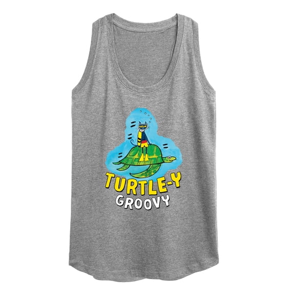 Pete The Cat - Turtle-y Groovy - Women's Racerback Tank Top