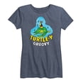 thumbnail image 1 of Pete The Cat - Turtle-y Groovy - Women's Short Sleeve Graphic T-Shirt, 1 of 6