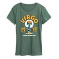 thumbnail image 1 of Pete The Cat - Virgo  - Women's Short Sleeve Graphic T-Shirt, 1 of 6