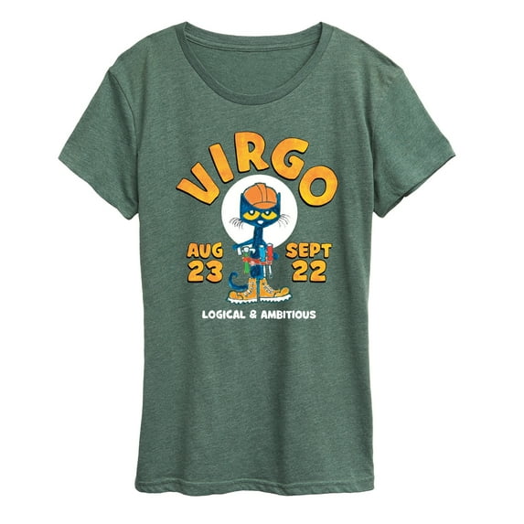 Pete The Cat - Virgo - Women's Short Sleeve Graphic T-Shirt