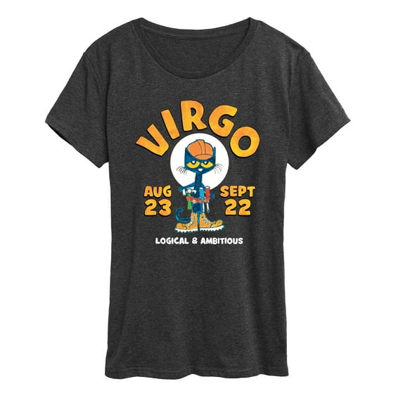 Pete The Cat - Virgo - Women's Short Sleeve Graphic T-Shirt