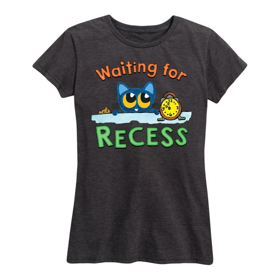 Pete The Cat - Waiting For Recess - Women's Short Sleeve Graphic T-Shirt