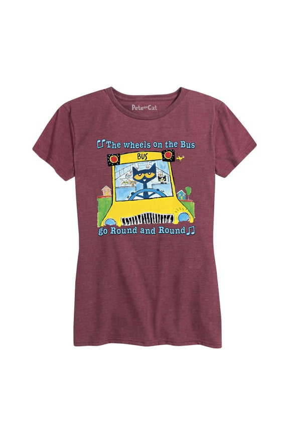 - Wheels On The Bus Multi - Women's Short Sleeve Graphic T-Shirt