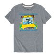 thumbnail image 1 of Pete The Cat - Wheels On The Bus -Toddler Graphic T-Shirt, 1 of 6