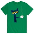 thumbnail image 1 of Pete The Cat - With Coffee - Men's Short Sleeve Graphic T-Shirt, 1 of 6