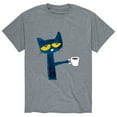 thumbnail image 1 of Pete The Cat - With Coffee - Men's Short Sleeve Graphic T-Shirt, 1 of 5