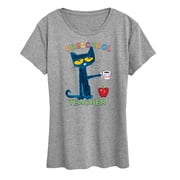Pete The Cat - Womens Short Sleeve Graphic T-Shirt