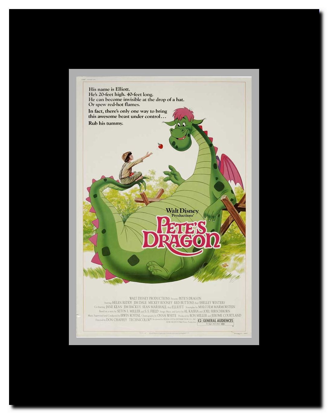 Pete's Dragon Framed Movie Poster