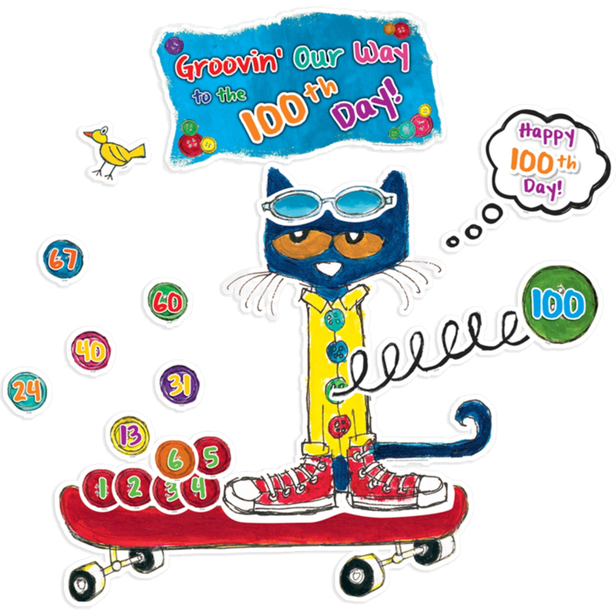Pete The Cat Bulletin Board Border