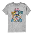 thumbnail image 1 of Pete the Cat - Alley Cats Heads - Youth Boys Short Sleeve Graphic T-Shirt, 1 of 5