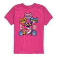 thumbnail image 1 of Pete the Cat - Alley Cats Heads - Youth Boys Short Sleeve Graphic T-Shirt, 1 of 4