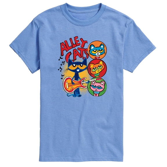 Pete the Cat - Alley Cats - Men's Short Sleeve Graphic T-Shirt