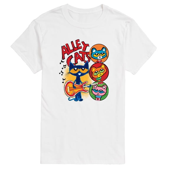Pete the Cat - Alley Cats - Men's Short Sleeve Graphic T-Shirt