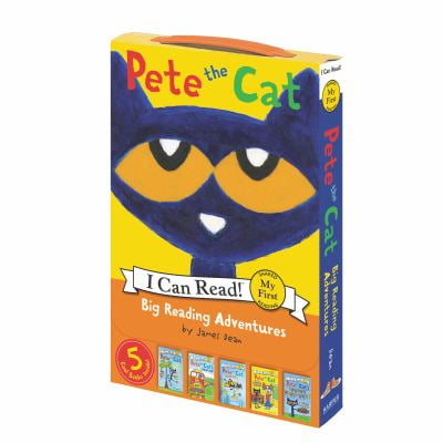 Pre-Owned Pete the Cat: Big Reading Adventures: 5 Far-Out Books in 1 Box! (My First I Can Read) Paperback