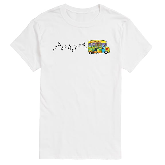 Pete the Cat - Bus - Men's Short Sleeve Graphic T-Shirt