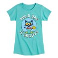 thumbnail image 1 of Pete the Cat - Field Day - Field Day Is Groovy - Gold Medal Champ - Toddler And Youth Girls Short Sleeve Graphic T-Shirt, 1 of 5