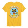 thumbnail image 1 of Pete the Cat - Field Day - Field Day Is Groovy - Gold Medal Champ - Toddler And Youth Short Sleeve Graphic T-Shirt, 1 of 5