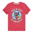 thumbnail image 1 of Pete the Cat - Field Day - Field Day Is Groovy - Gold Medal Champ - Toddler And Youth Short Sleeve Graphic T-Shirt, 1 of 5