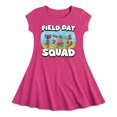 thumbnail image 1 of Pete the Cat - Field Day - Field Day Squad - Teammates - Toddler And Youth Girls Fit And Flare Dress, 1 of 1