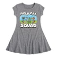 thumbnail image 1 of Pete the Cat - Field Day - Field Day Squad - Teammates - Toddler And Youth Girls Fit And Flare Dress, 1 of 1