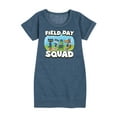 thumbnail image 1 of Pete the Cat - Field Day - Field Day Squad - Teammates - Toddler And Youth Girls Fleece Dress, 1 of 5