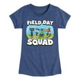 thumbnail image 1 of Pete the Cat - Field Day - Field Day Squad - Teammates - Toddler And Youth Girls Short Sleeve Graphic T-Shirt, 1 of 5