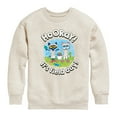 thumbnail image 1 of Pete the Cat - Field Day - Hooray It's Field Day - Water Balloon Challenge - Toddler And Youth Crewneck Fleece Sweatshirt, 1 of 5