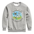 thumbnail image 1 of Pete the Cat - Field Day - Hooray It's Field Day - Water Balloon Challenge - Toddler And Youth Crewneck Fleece Sweatshirt, 1 of 5