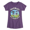 thumbnail image 1 of Pete the Cat - Field Day - Hooray It's Field Day - Water Balloon Challenge - Toddler And Youth Girls Short Sleeve Graphic T-Shirt, 1 of 5