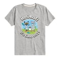 thumbnail image 1 of Pete the Cat - Field Day - Hooray It's Field Day - Water Balloon Challenge - Toddler And Youth Short Sleeve Graphic T-Shirt, 1 of 5