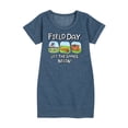 thumbnail image 1 of Pete the Cat - Field Day - Let the Games Begin - Participating in Challenges - Toddler And Youth Girls Fleece Dress, 1 of 5