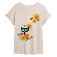 thumbnail image 1 of Pete the Cat - Flower Field Women's Relaxed Fit T-Shirt, 1 of 6